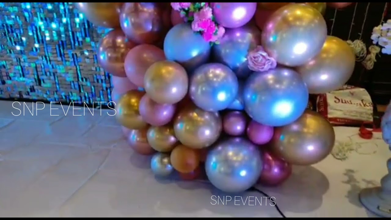 Shimmer backdrop!!Sequence background!! birthday decor ideas !! 