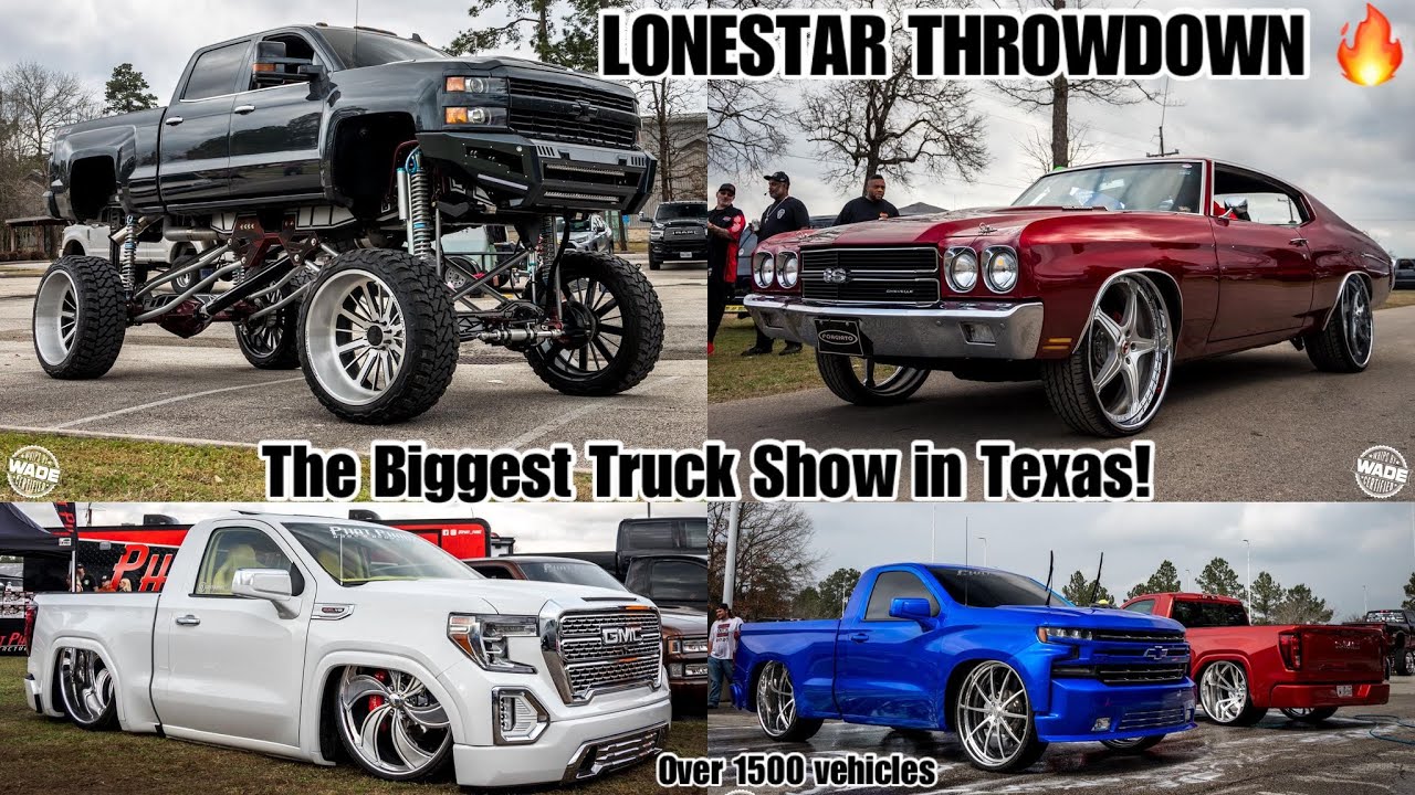 Whips By Wade : Lonestar Throwdown! Truck Crazy! Lifted, Lowered, Supercharged, Custom EVERYTHING 4K