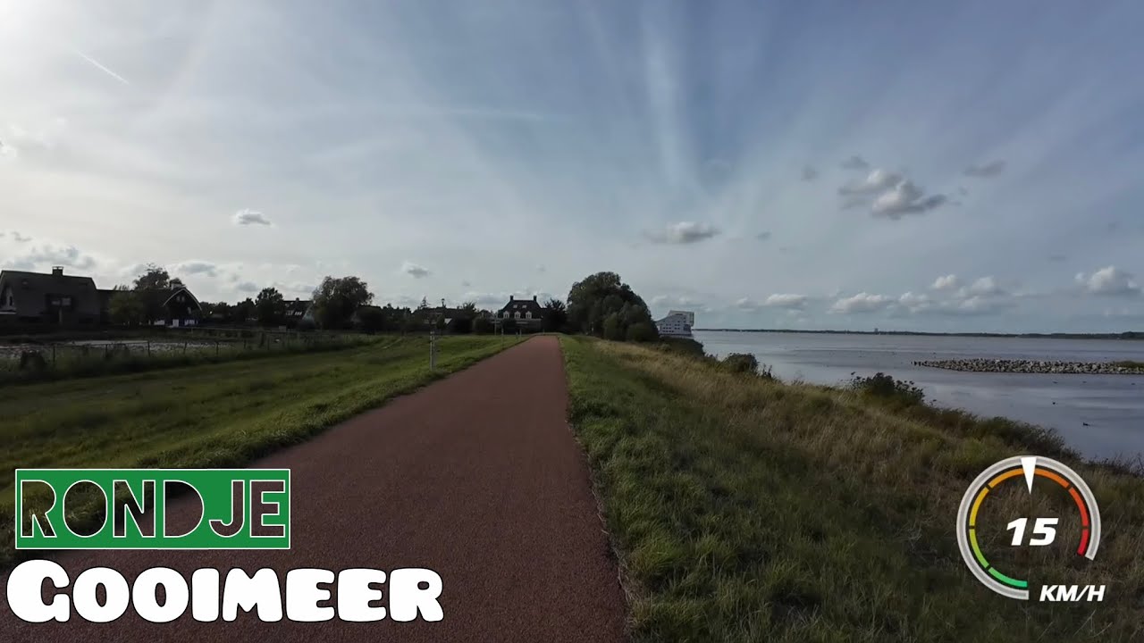 Fietsroute Rondje Gooimeer | Almere - Huizen - Naarden | 44,7 km | 14-09-2025