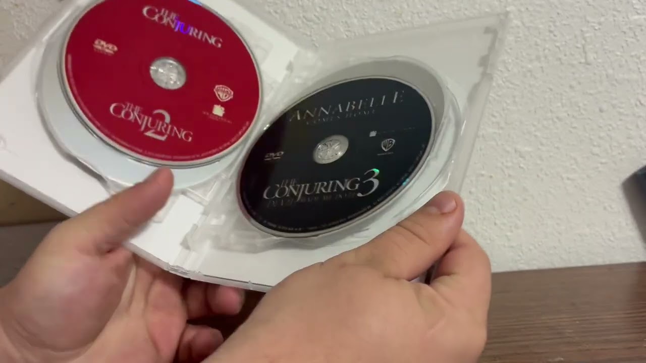 The conjuring 7 movie box set dvd unboxing 