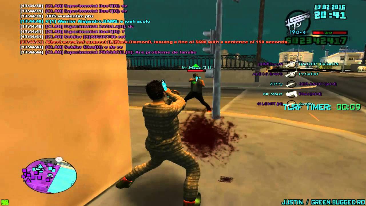 [All wars] Ballas 19 turfs #green.bugged.ro