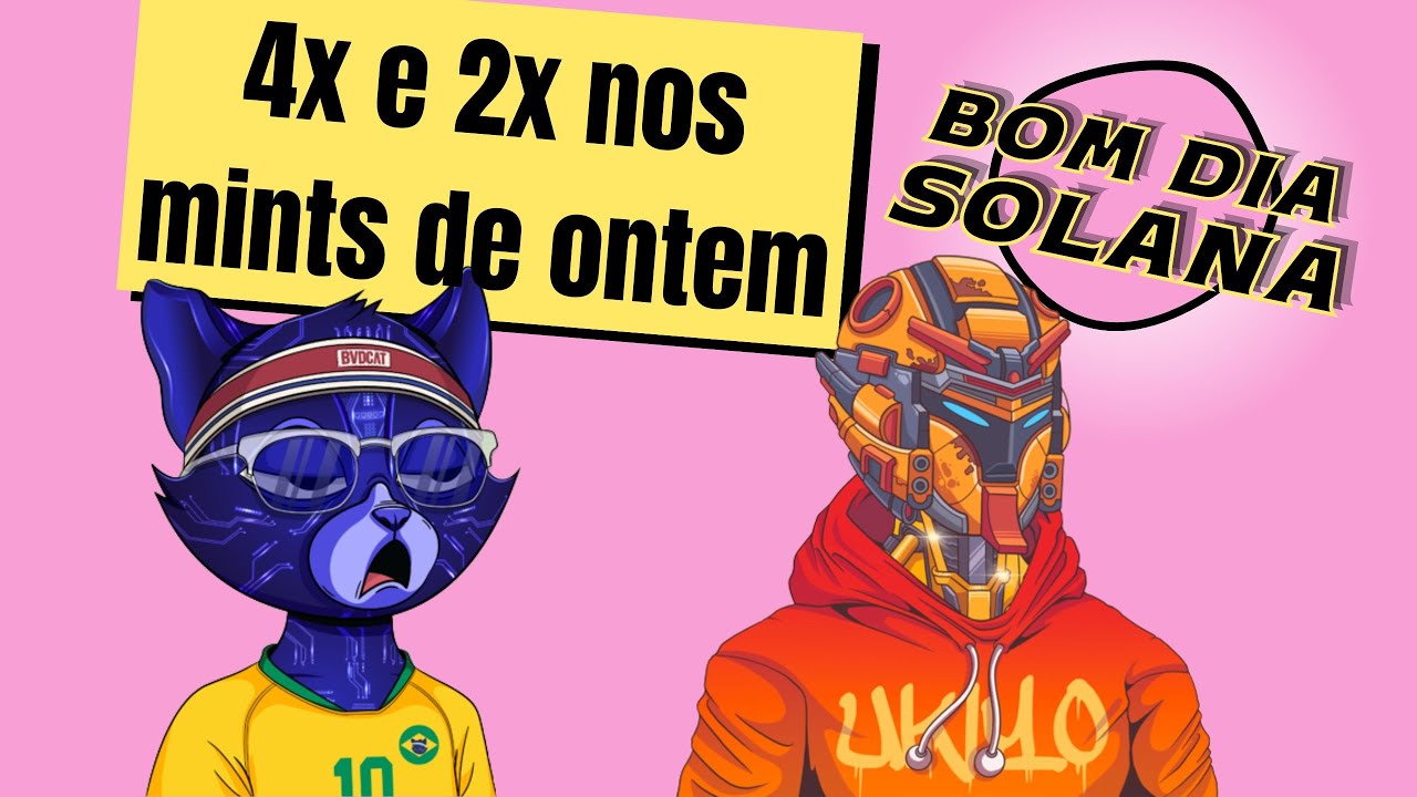 Ukiyo e BVDCAT deram muito bom ontem! Bom dia, Solana | 15/09 - Solana NFTs