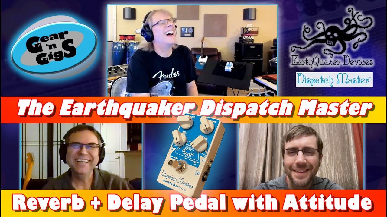 Earthquaker Dispatch Master Delay + Reverb Pedal Review