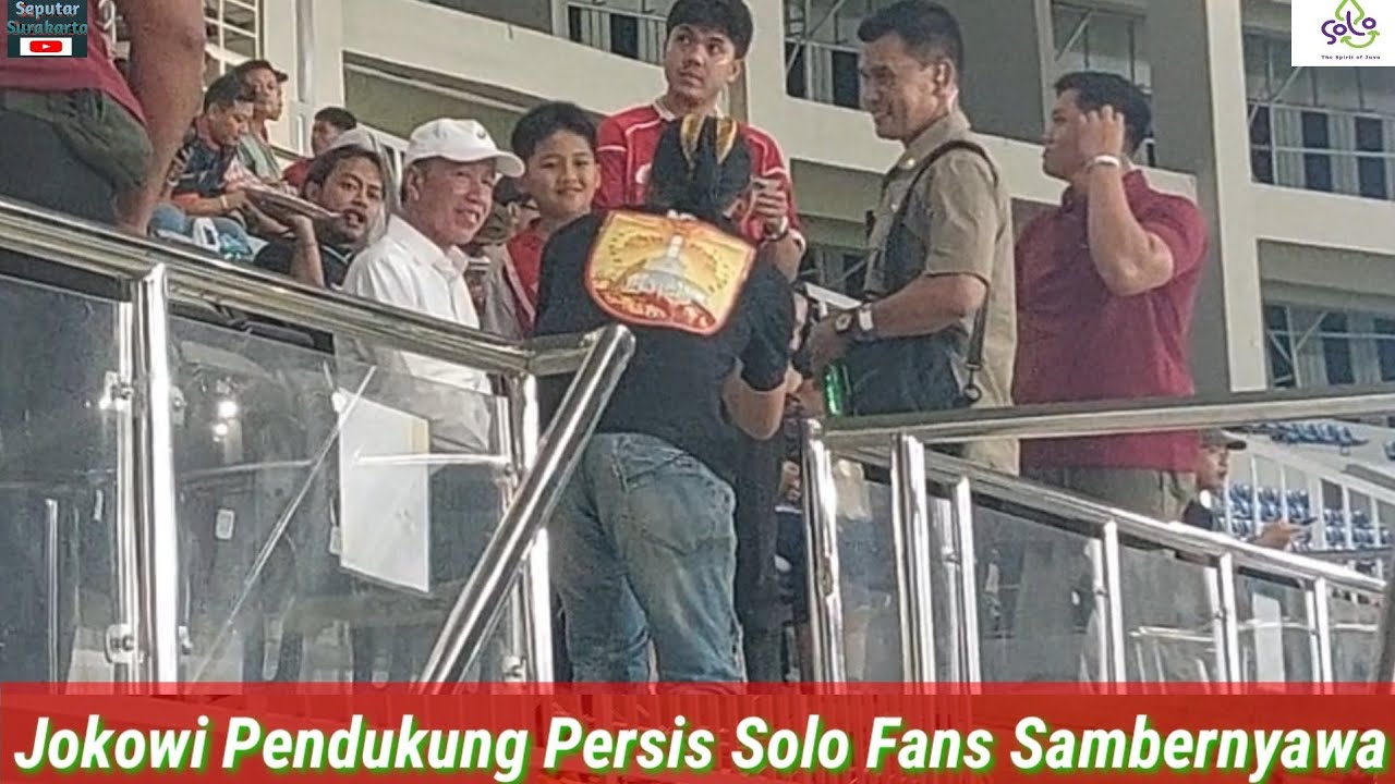 Jokowi Malam2 Bikin Riuh Suporter Persis Solo Lawan PSM Makasar, Turun Gunung Nonton Persis Manahan