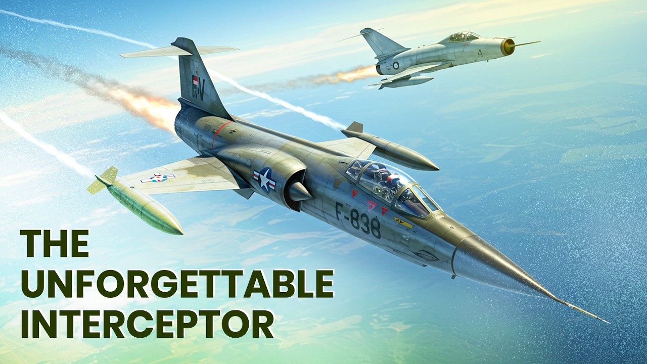 Как истребитель F-104 Starfighter наводил ужас на весь мир – худший кошмар МиГ-21.