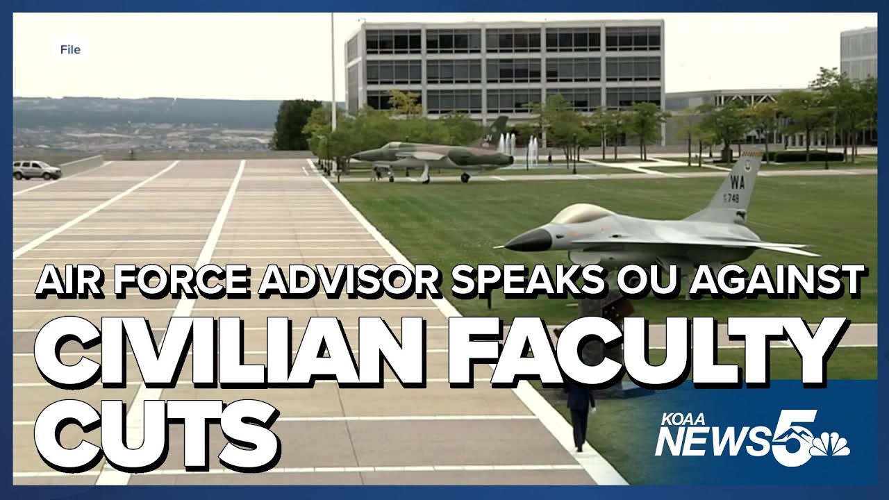 Air Force Academy Advisor speaks out against civilian faculty cuts