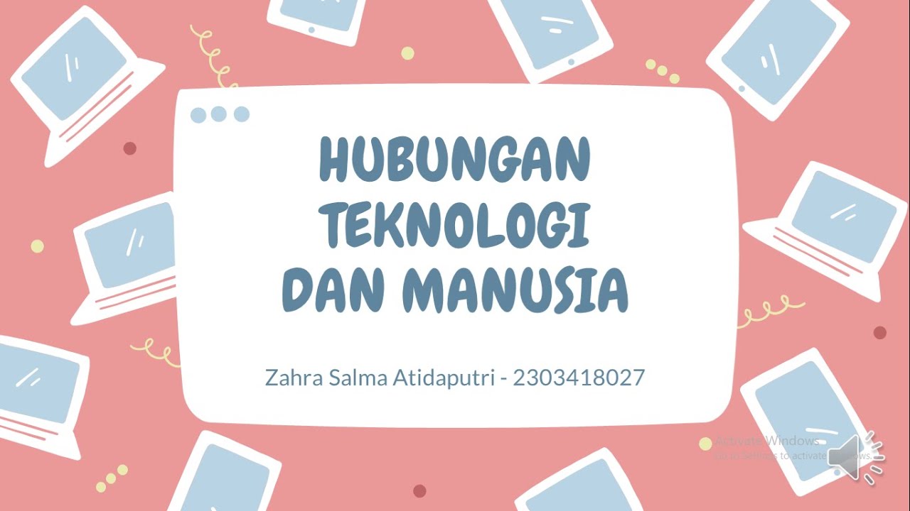 Hubungan Teknologi dan Manusia