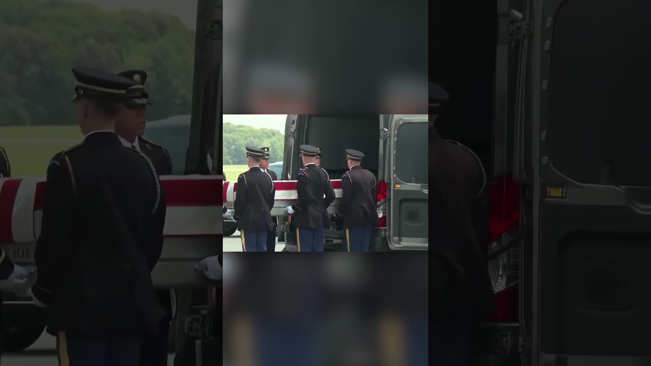 Trump attends dignified transfer of fallen U.S. service members