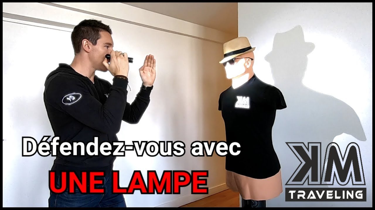 KRAV MAGA : DÉFENDEZ-VOUS AVEC UNE LAMPE !