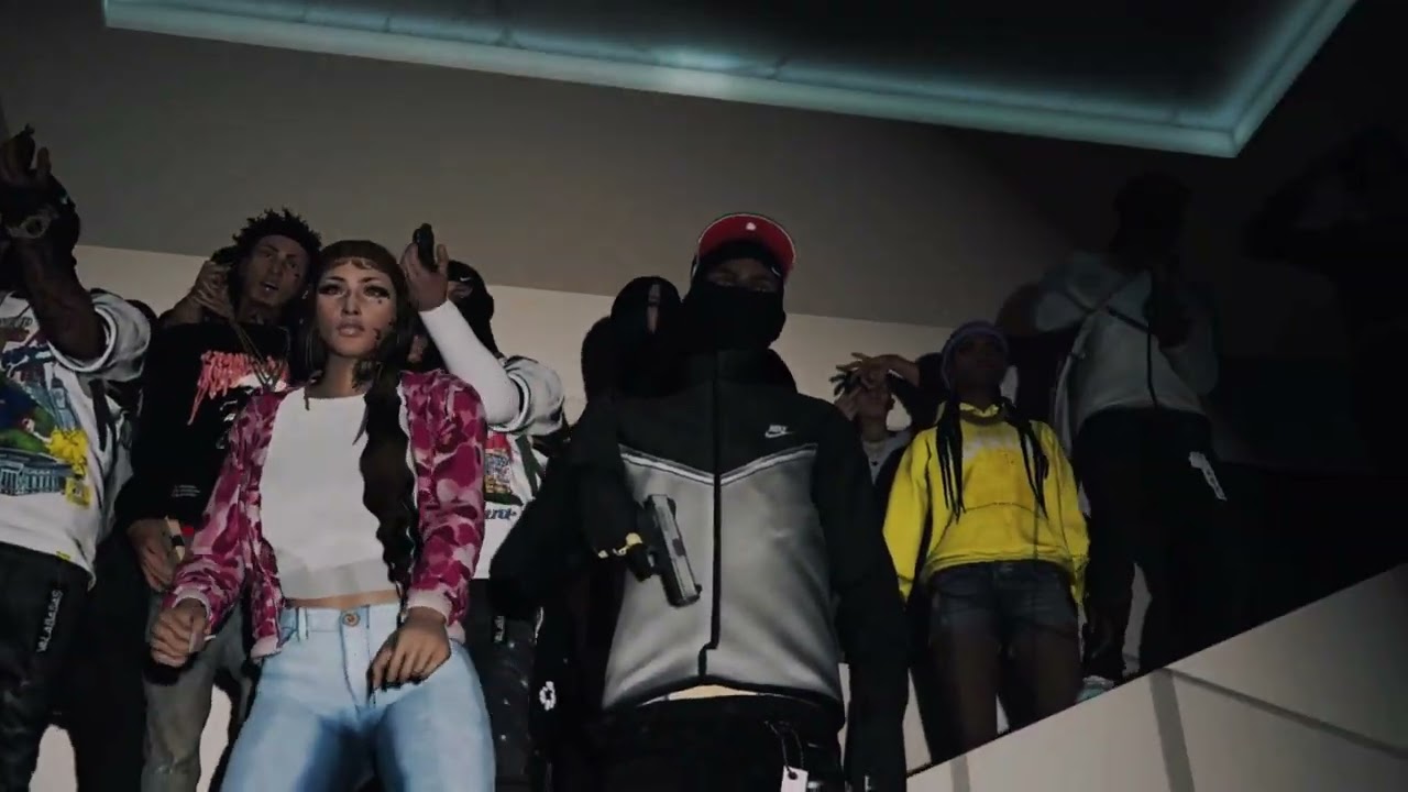 [GTAW] (IC) W/S Rollin 100's Blocc Crip: CutDaJoint - Gzzz Clapperz 3k (Official Music Video)