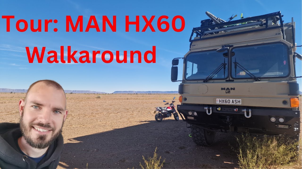 Прогулочный тур на кемпере MAN HX60 Overland Expedition