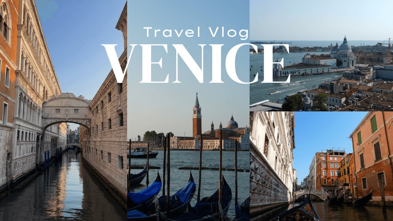 【旅行vlog】イタリア旅行🇮🇹|憧れのヴェネツィアへ|夢のゴンドラ体験|美しい景色と美味しいもの|静寂の早朝散歩