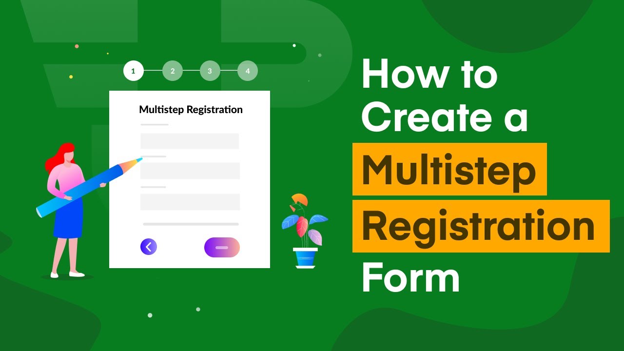 How to Create a Multistep Sign-up Process