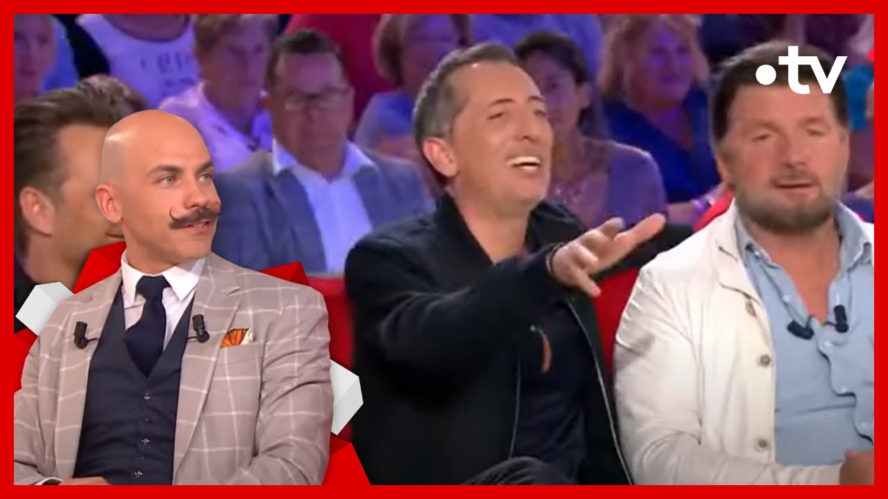 Gad Elmaleh & David Hallyday bluffés par Viktor Vincent le mentaliste - Vivement Dimanche