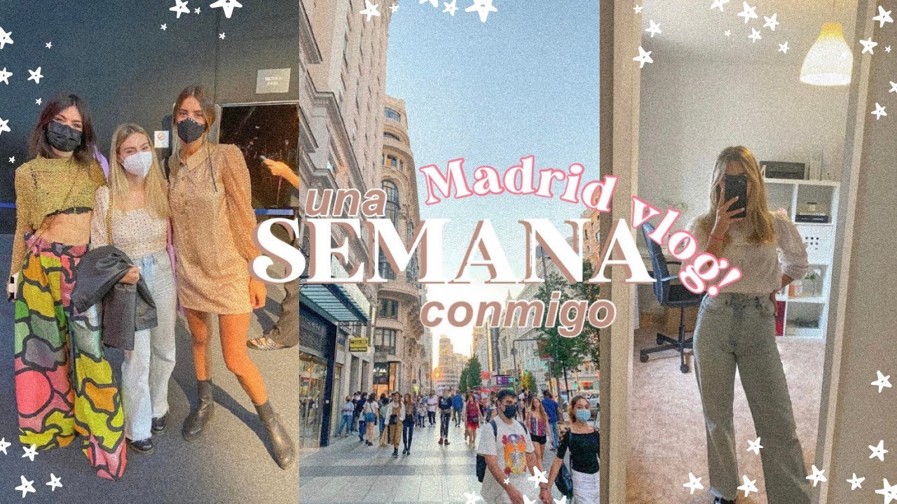 UNA SEMANA CONMIGO estudiando en madrid || mi primer desfile en MBFW & more :) | Marina ggie 🐰