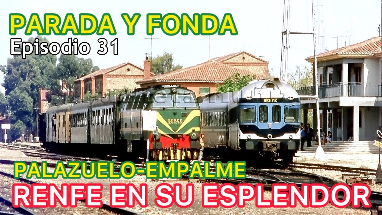 🏡ESPLENDOR de Renfe en LA ESTACIÓN DE FERROCARRIL de Palazuelo-Empalme / Monfragüe