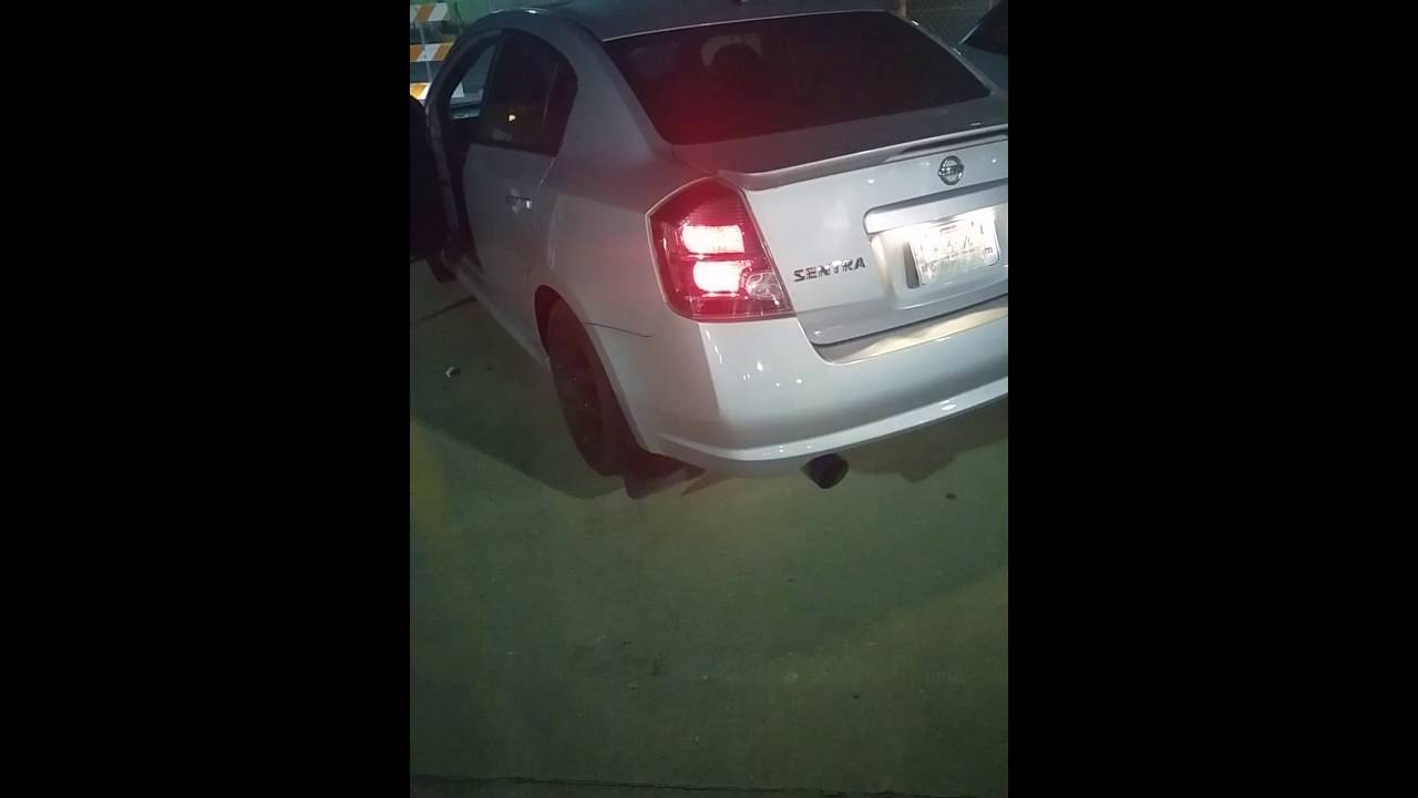 2007 Nissan sentra SE-R spec v (resonator delete before)