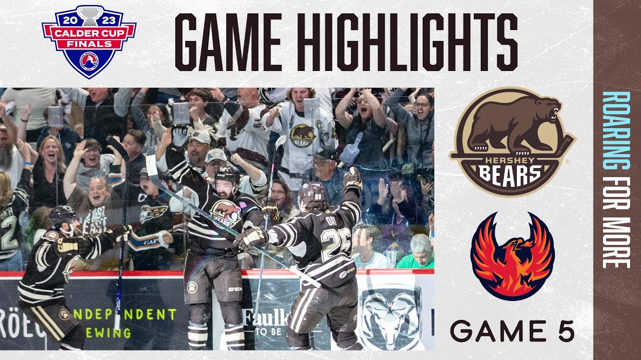 Hershey Bears vs. Coachella Valley, 6/17 Game 5 | 2023 Calder Cup Finals