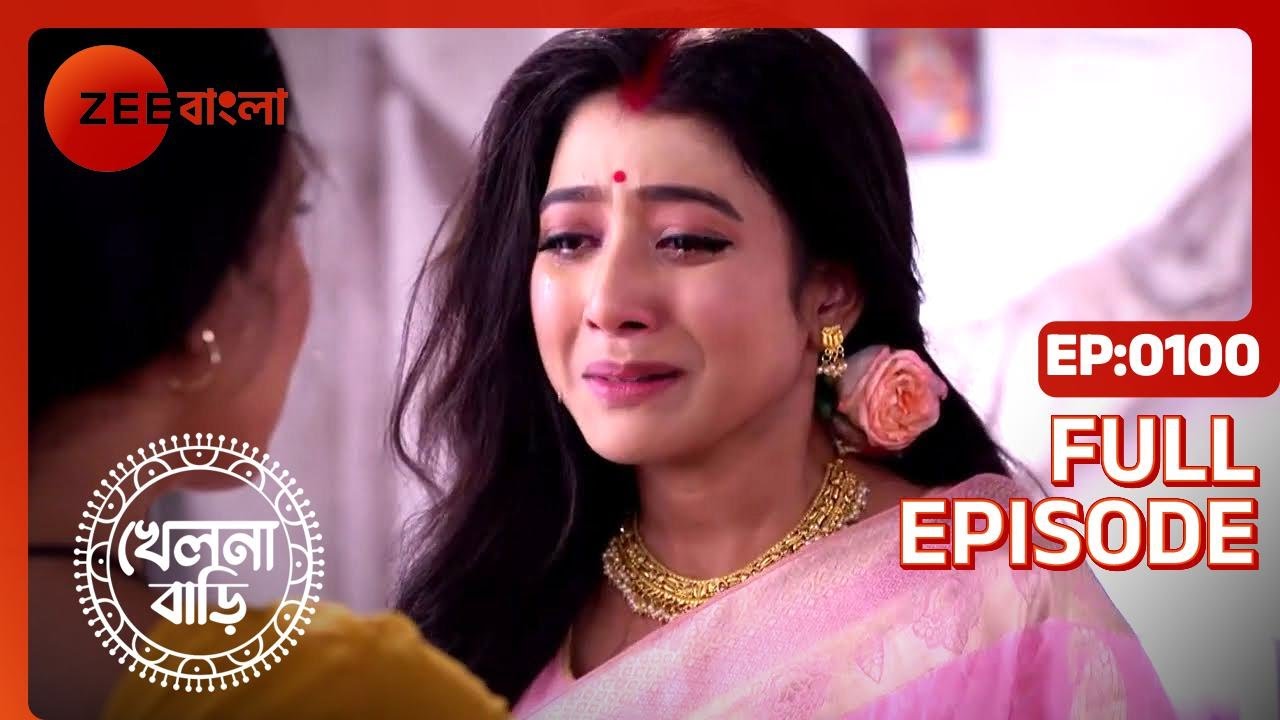 Khelna Bari - Bangla TV Serial - Full Ep 100 - Indrajit Lahiri, Mitul Pal, Googly - Zee Bangla