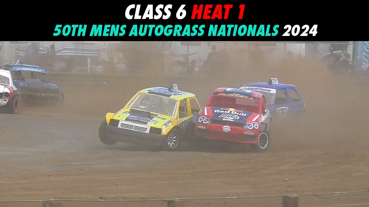 2024 Mens National Autograss Championships, Class 6 Heat 1 (ALL RACES) Yorkshire Dales