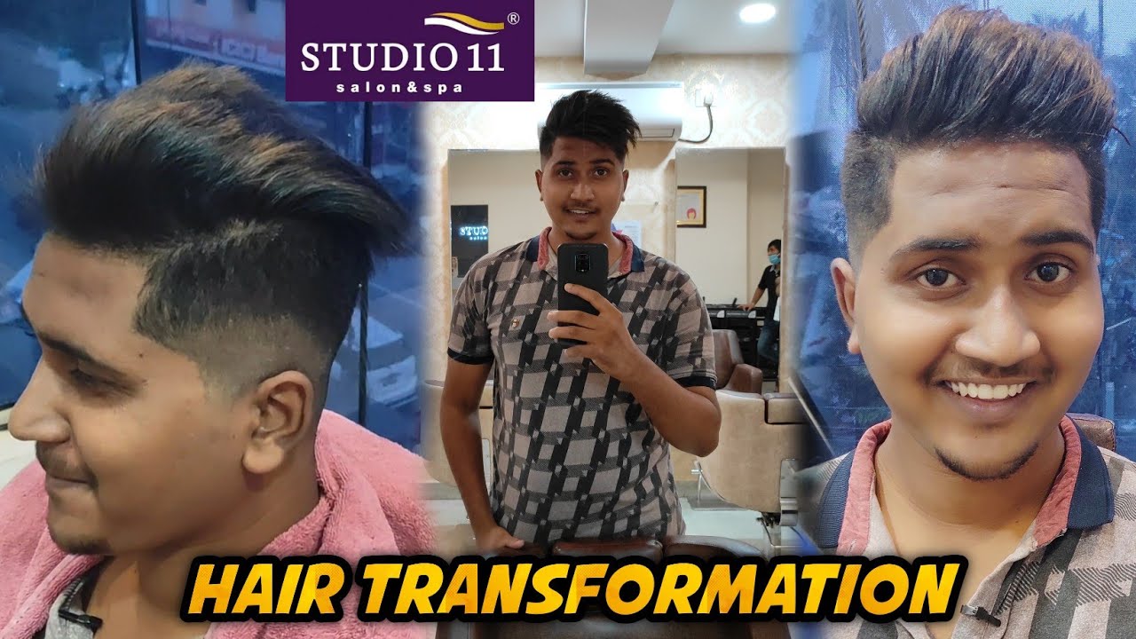 Haircut Transformation Vlog @Studio 11 Vellore