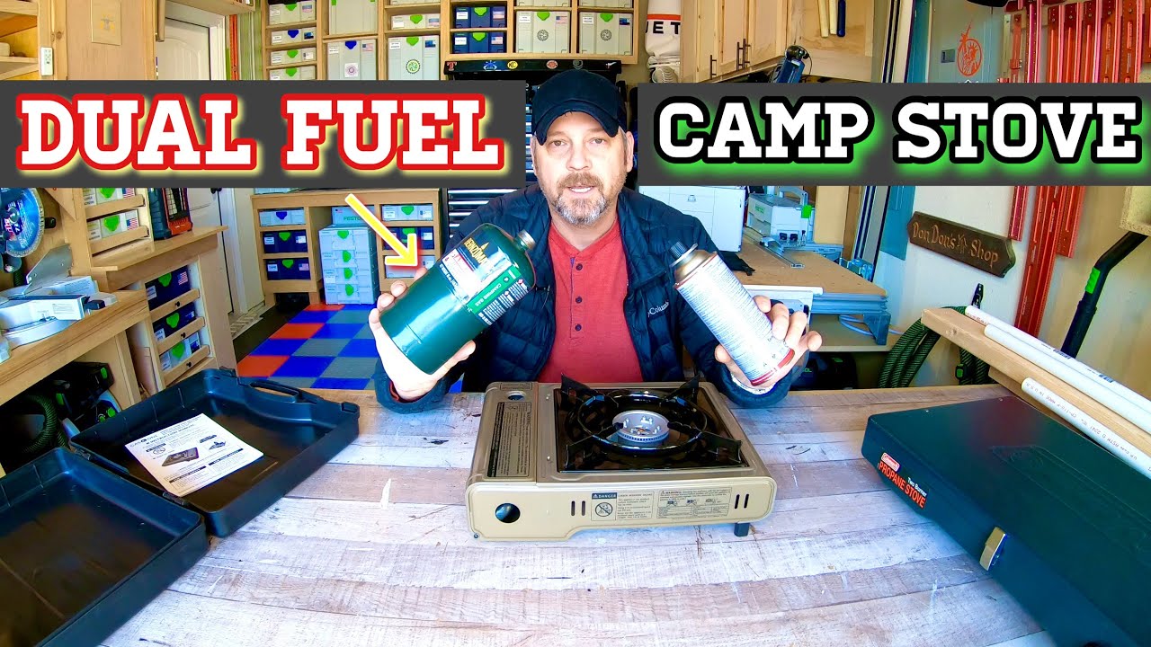 Dual Fuel camping / emergency stove from Gas One. Perfect for the camper!