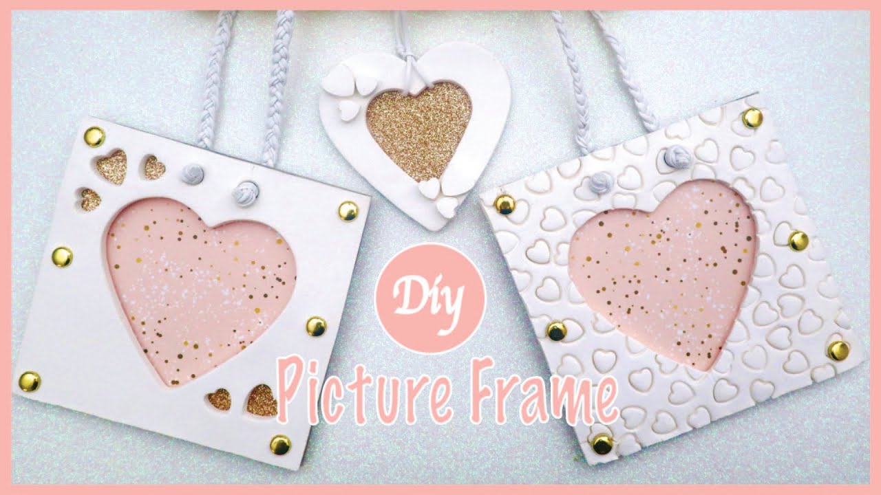DIY Picture Frame | How to make an easy picture frame using air dry clay | DIY Gift Ideas