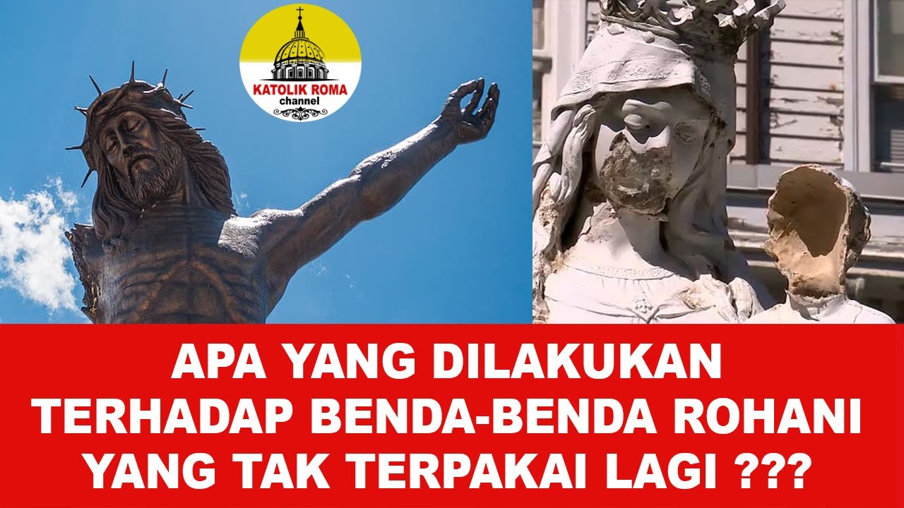 Apa yang dilakukan terhadap benda rohani yang tak terpakai ???