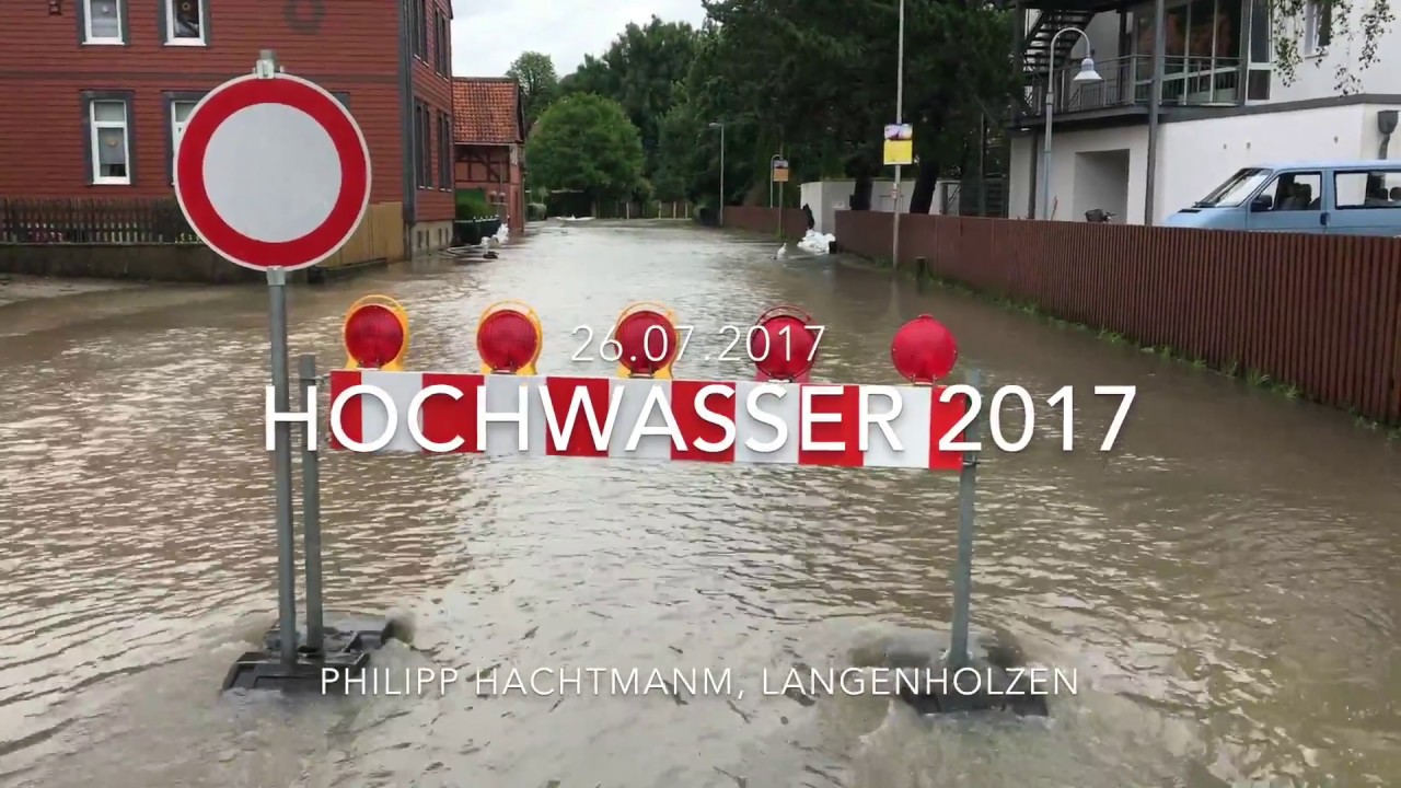 Unser Hochwasser in Langenholzen am 26.07.2017