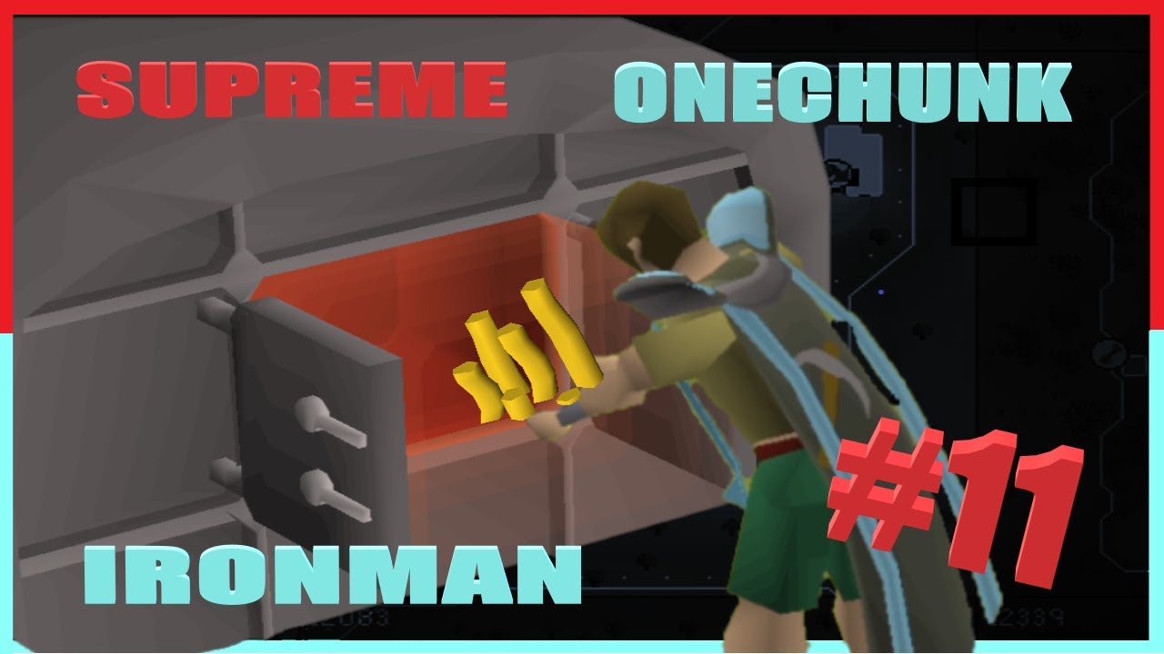 How I Printed 1 BILLION GP Without Leaving Falador - Supreme OneChunk Ironman #11