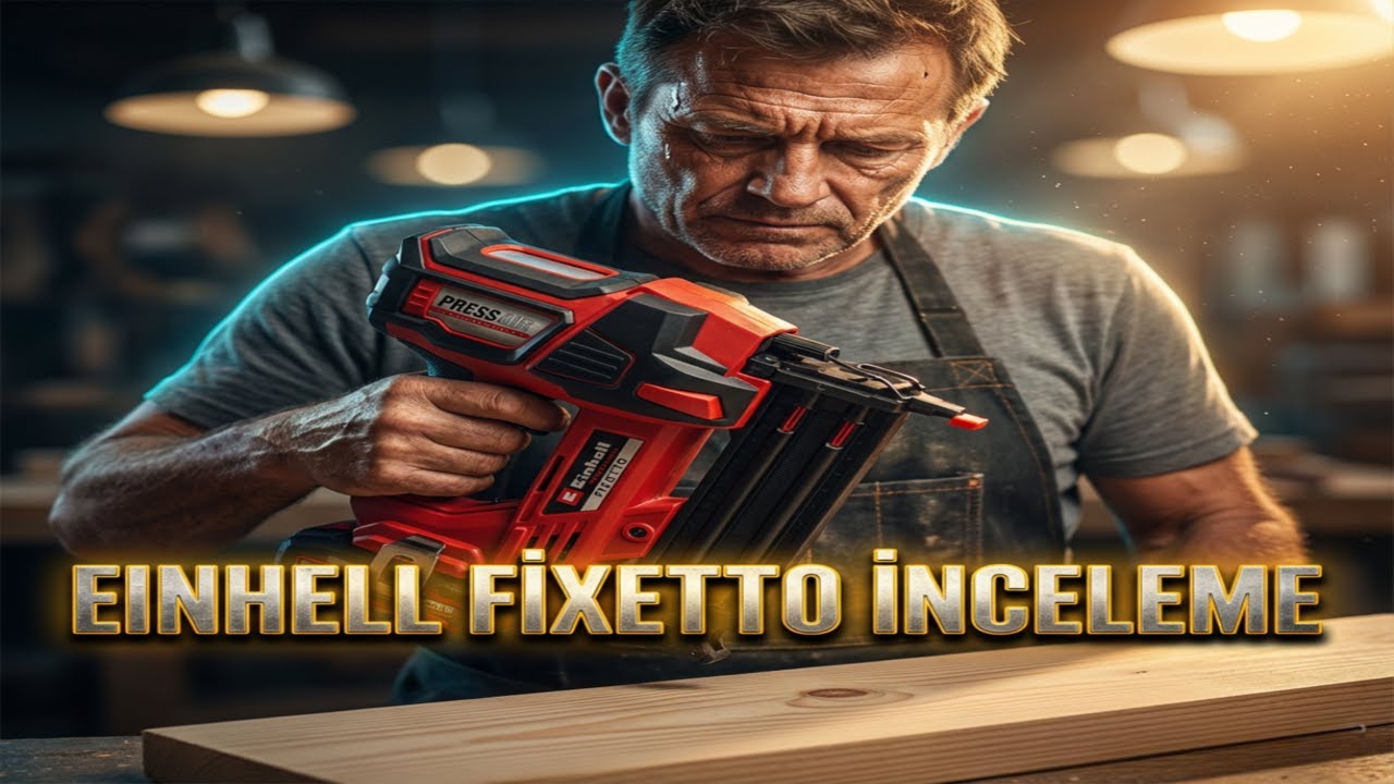 EİNHELL FIXETTO 18/50N ŞARJLI ÇİVİ TABANCASI İNCELEME