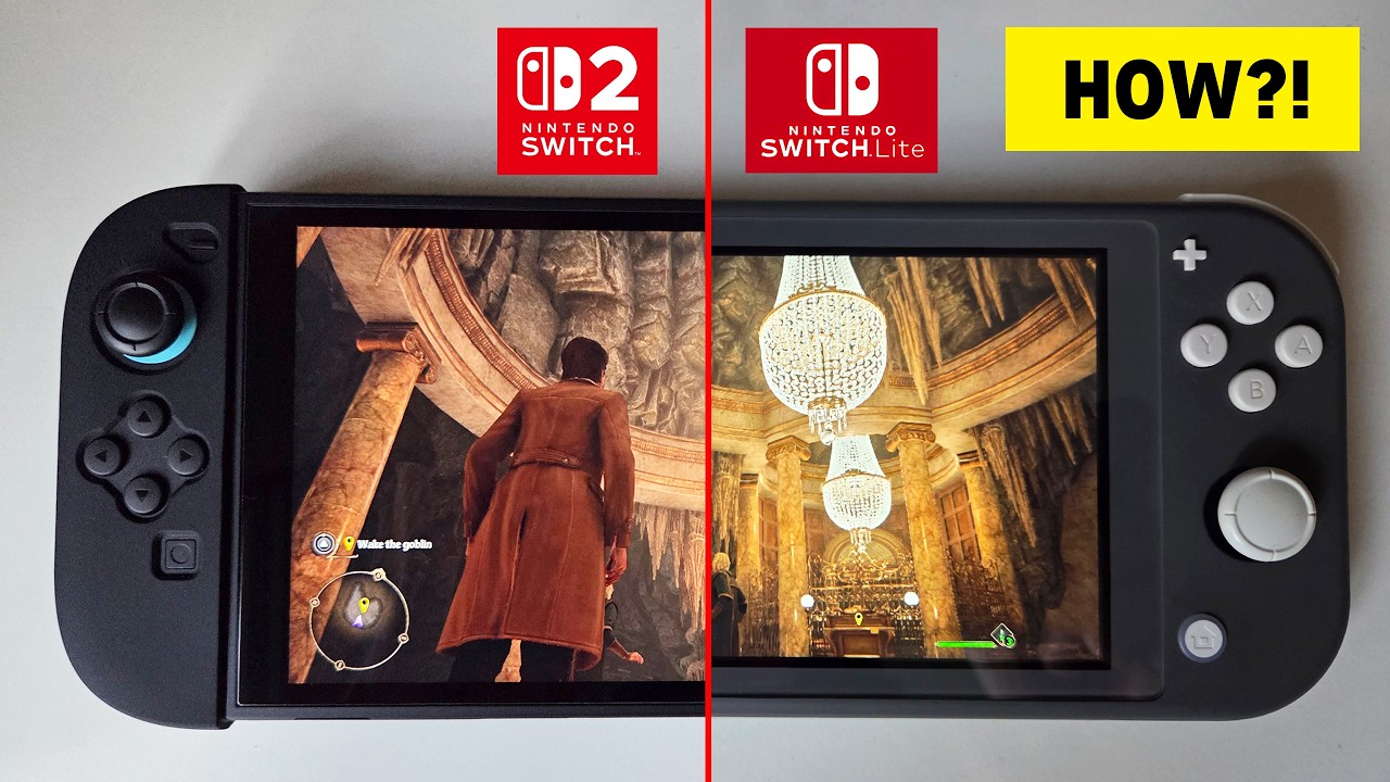 Did Switch Lite Just Outplay Switch 2 in Hogwarts Legacy?!