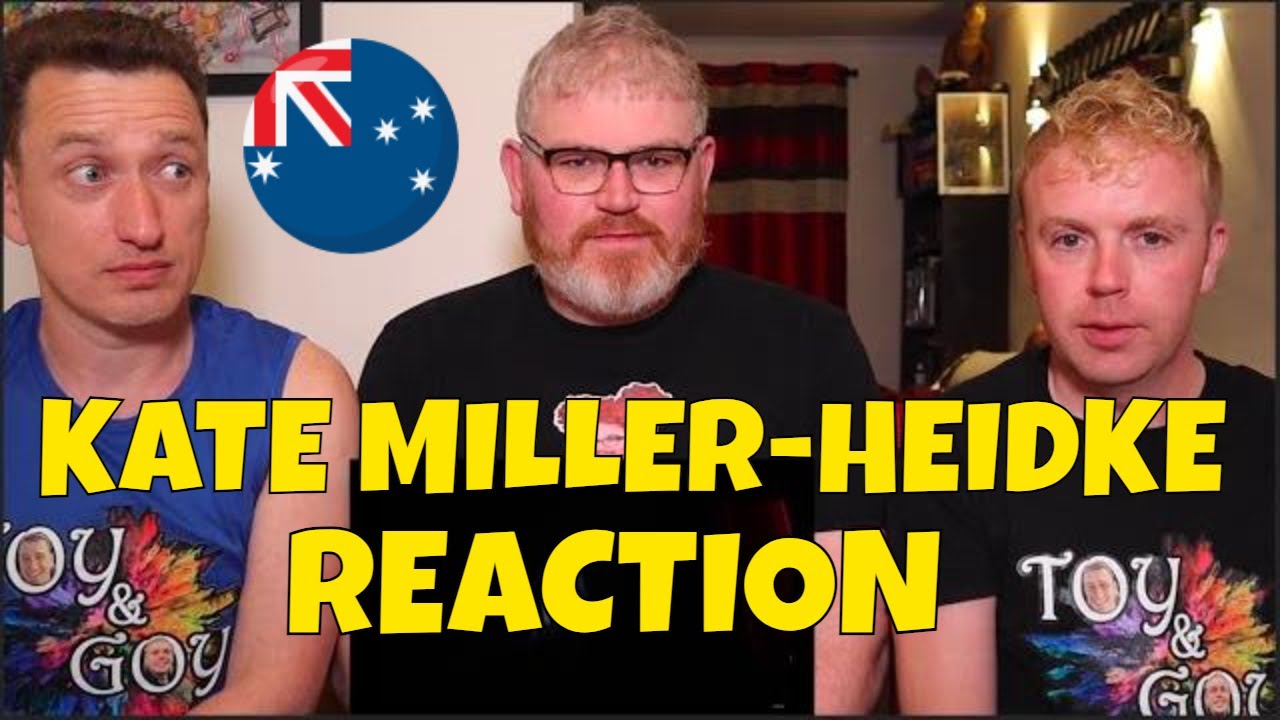 KATE MILLER-HEIDKE - YOU CAN'T HURT ME ANYMORE - REACTION -  ft. Jaguar Jonze