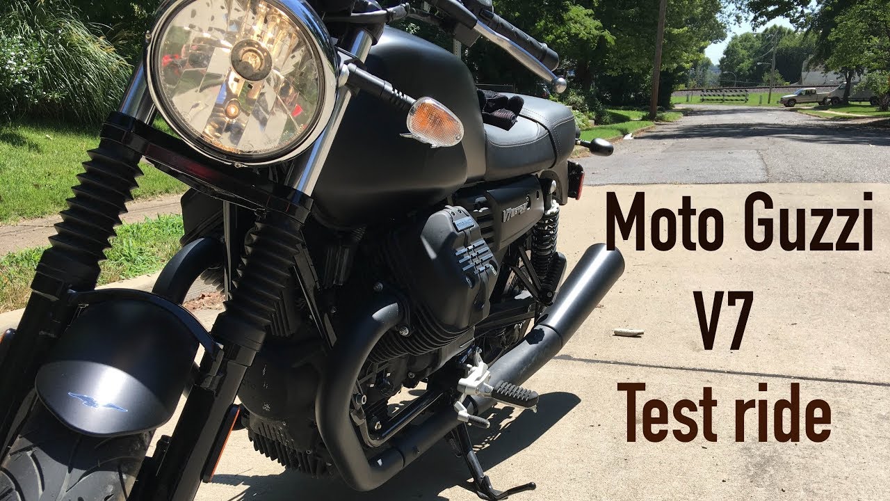 Moto Guzzi v7 III Test ride