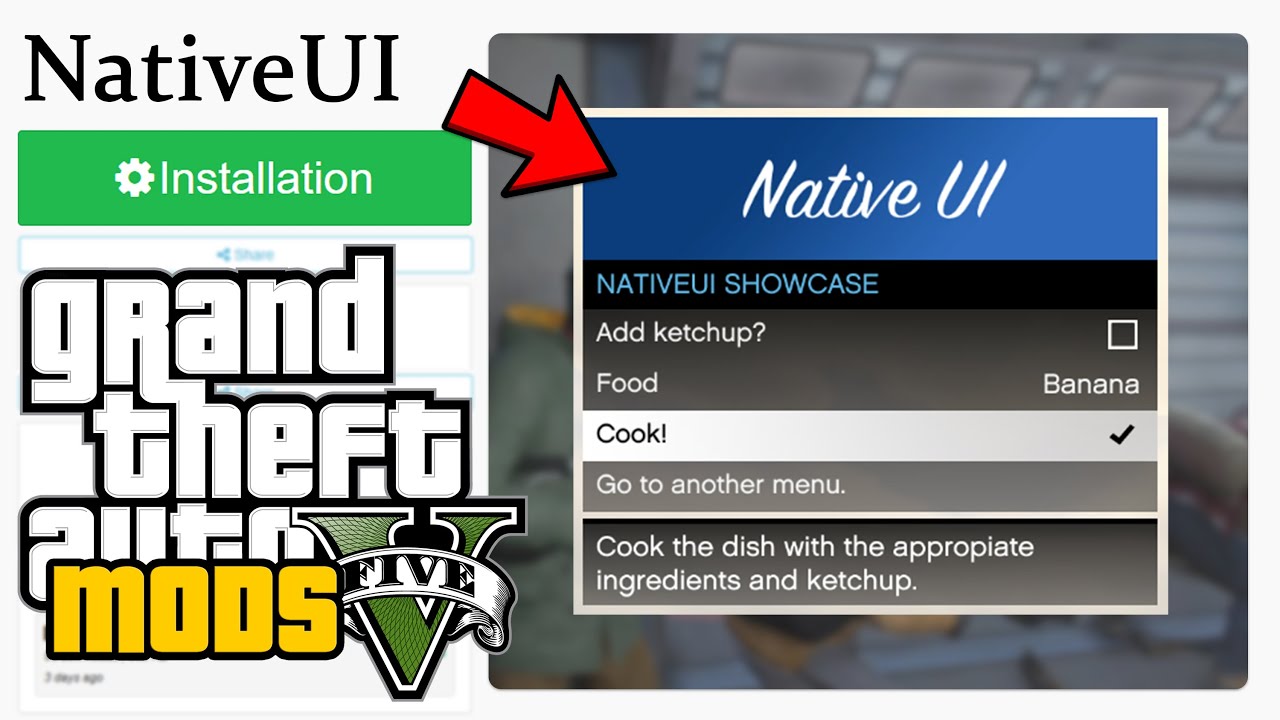How to Install  NativeUI (2025) GTA 5 Mods 🔥