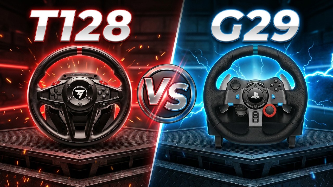 Противостояние: Thrustmaster T128 и Logitech G29
