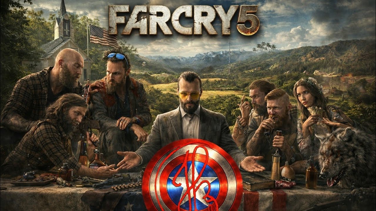 🎮🔴 FARCRY 5 PT-BR🇧🇷 I Ps5🕷#10 (Este é pior que o outro) 🔴