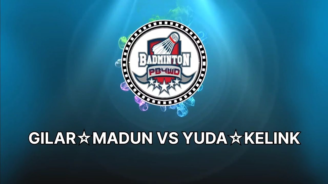 PB4WD # GILAR☆MADUN VS YUDA☆KELINK #badminton #badmintonindonesia #badmintonoutdoor