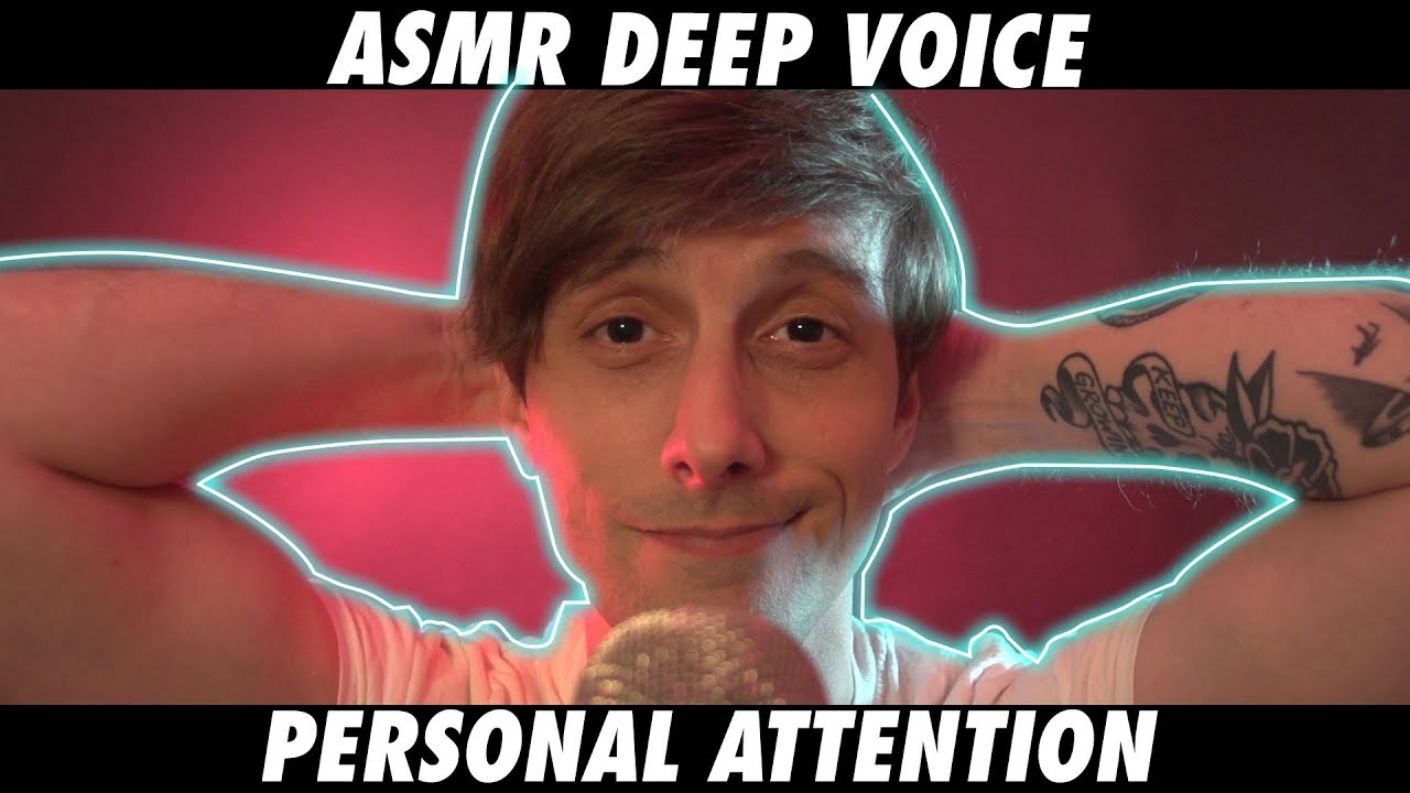 ASMR Personal Attention Soft Whispered Male Deep Voice