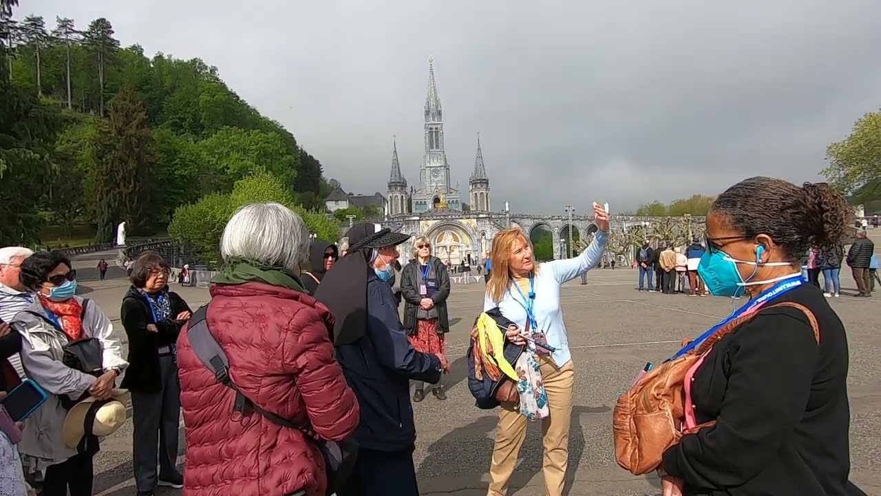 Our Lady of Lourdes, France  walking tour