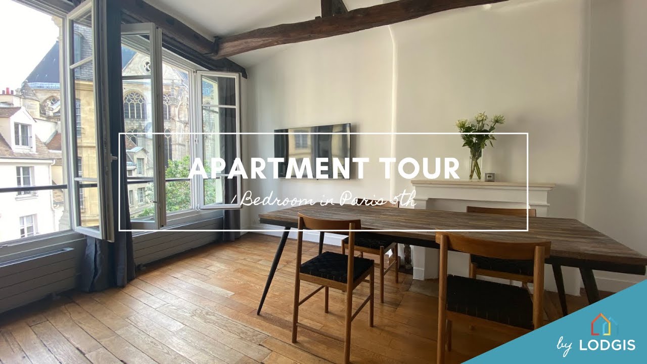 Apartment Tour // Furnished  37m2 in Paris – Ref : 30524371