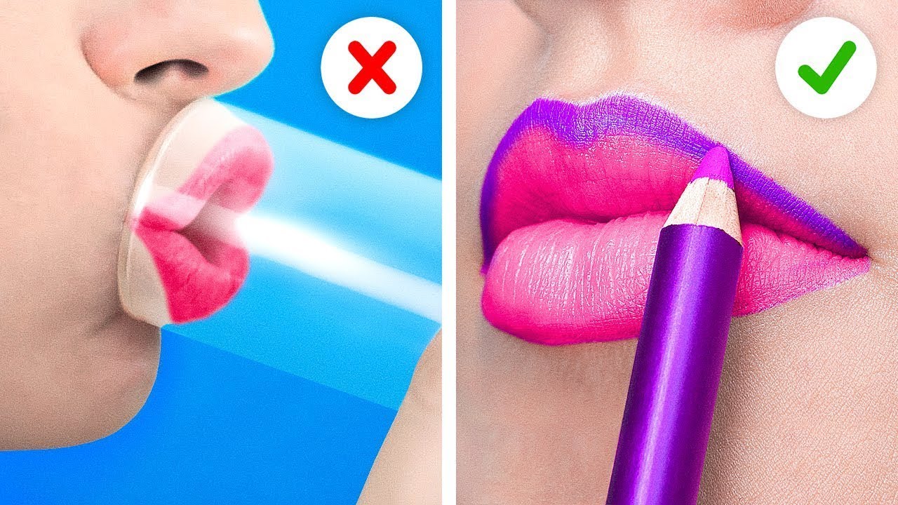 TRUCURI DIY DE ÎNFRUMUSEȚARE PENTRU FETE || Idei de gadgeturi istețe de înfrumusețare – 123 GO Like!