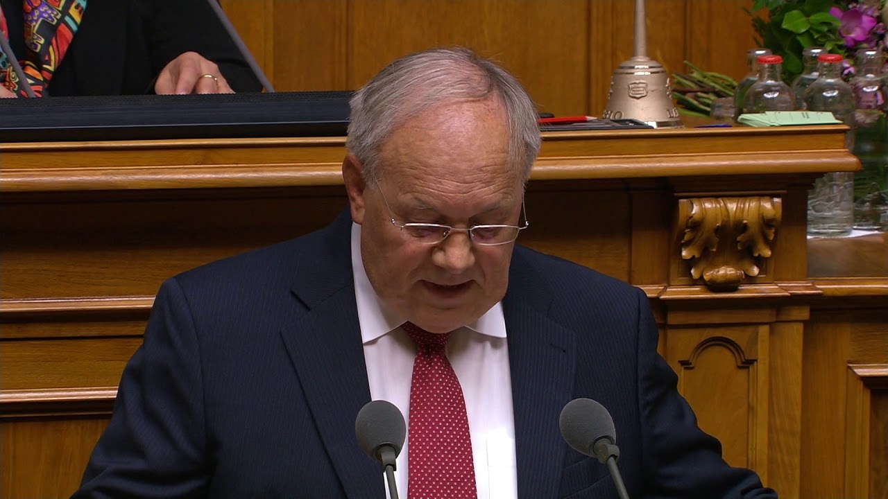 Abschiedsrede Bundesrat Johann Schneider-Ammann