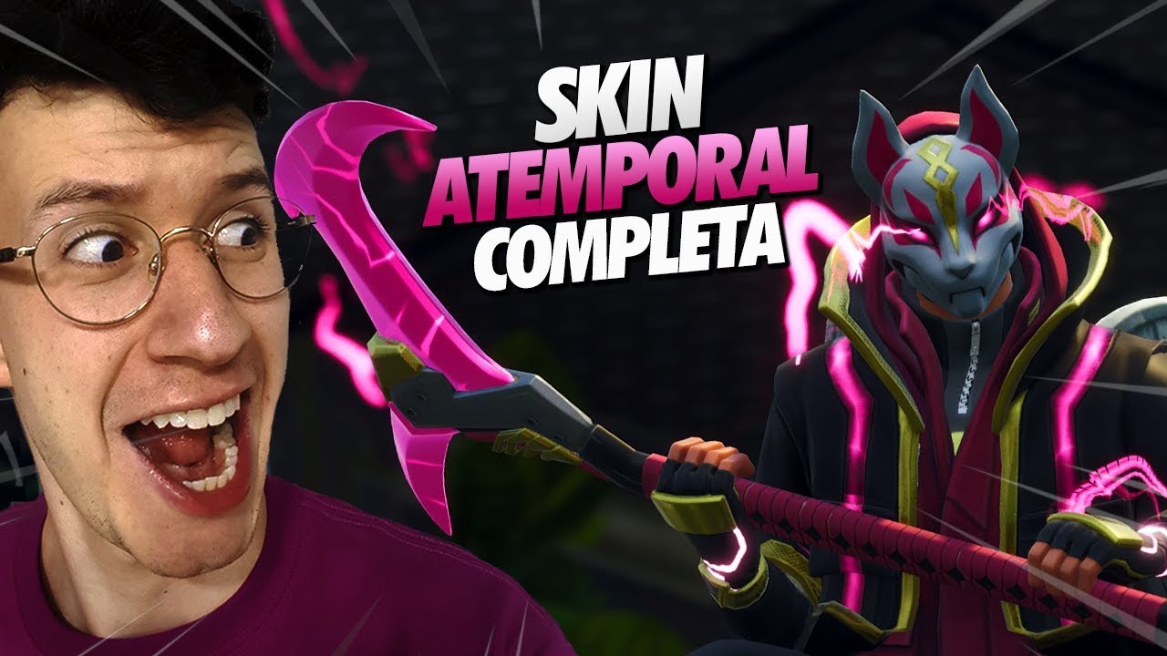 LIBEREI A SKIN COMPLETA DO ATEMPORAL - FORTNITE