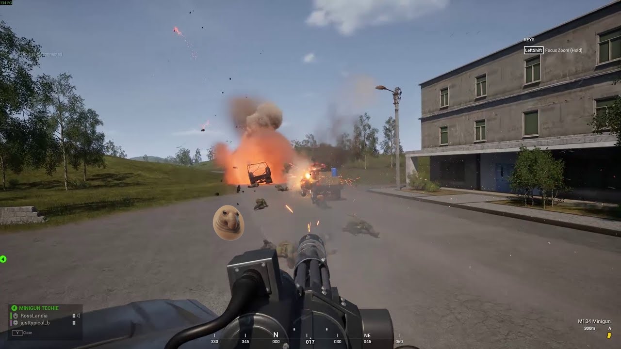 Minigun Warcrimes | Squad