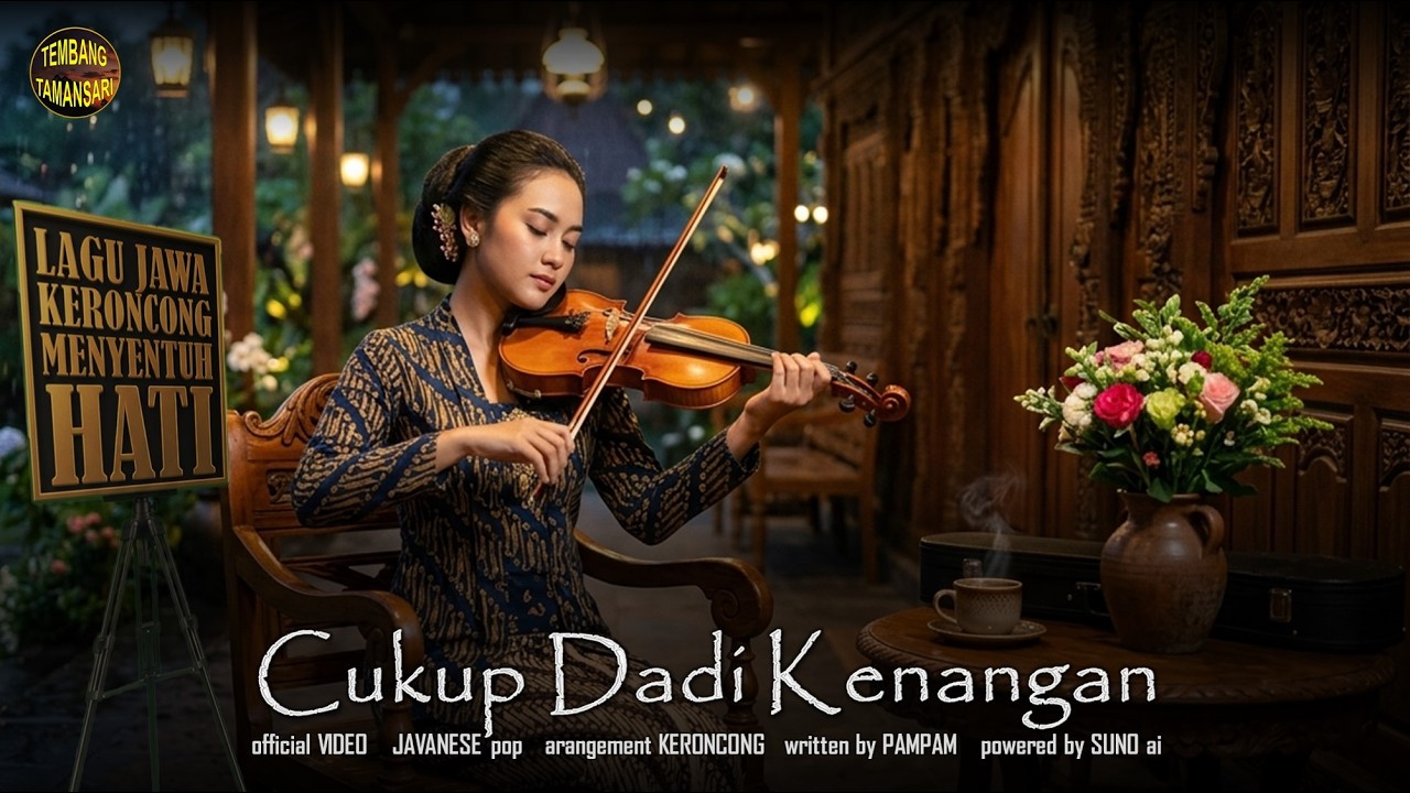 Tembang Tersyahdu 🥺 | CUKUP DADI KENANGAN Tembang Tamansari | Lagu Keroncong Jawa Meneyentuh Hati