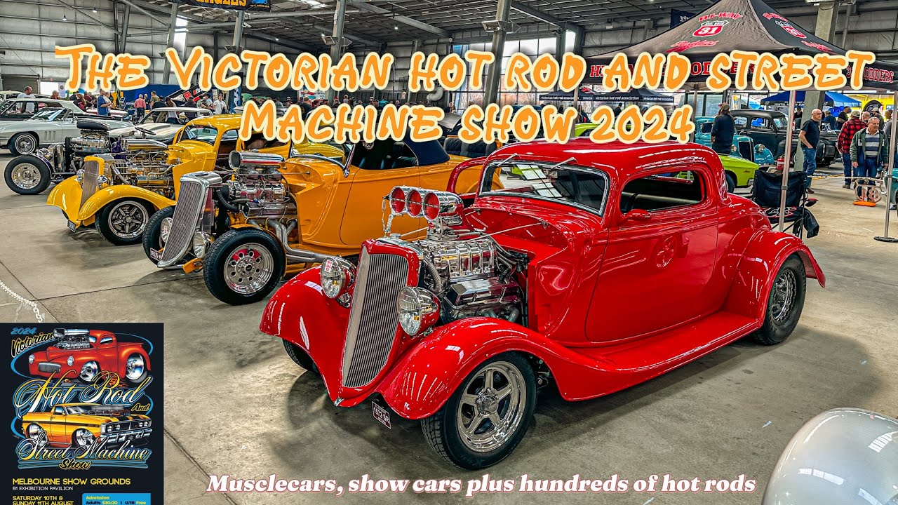 The Victorian hot rod and street machine show 2024 at the Melbourne show grounds Victoria.