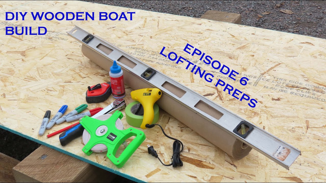 Boat Build Lofting Preps - Ep 6 - Building A Wooden Trawler Yacht