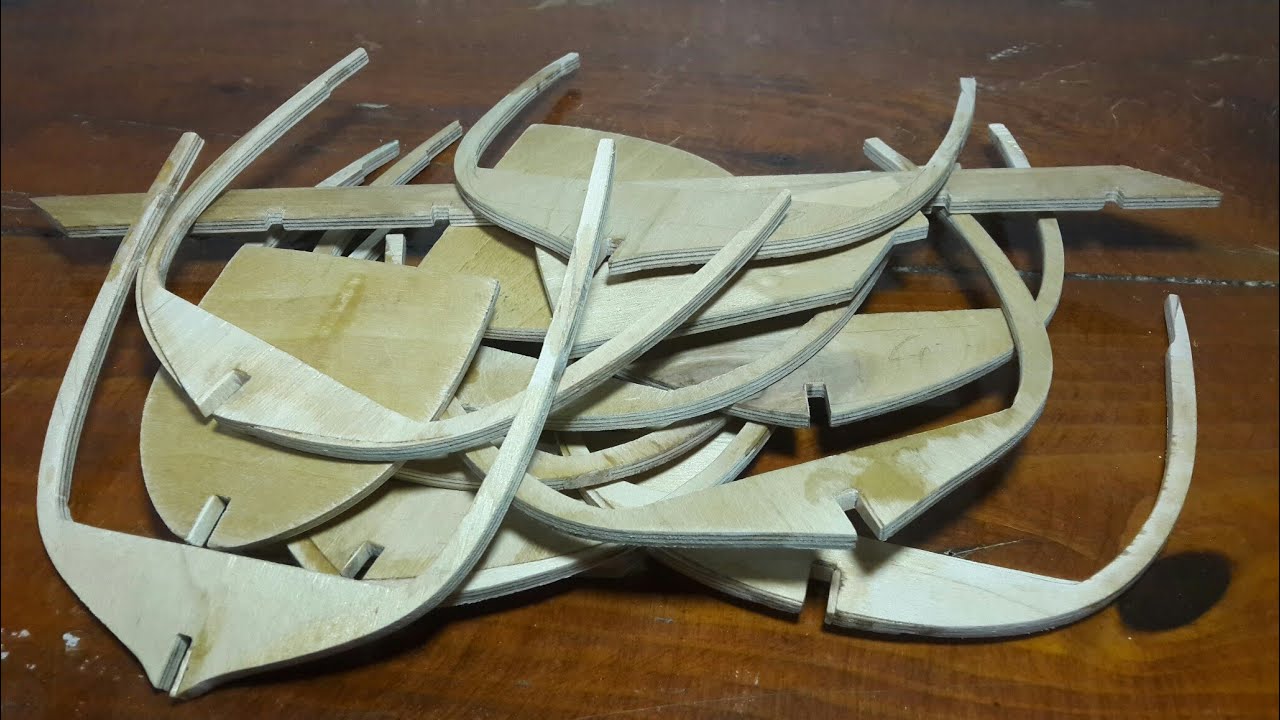 Yelkenli maket gemi yapımı postal kesimi #PART01 Sailboat model  ship building boot cutting