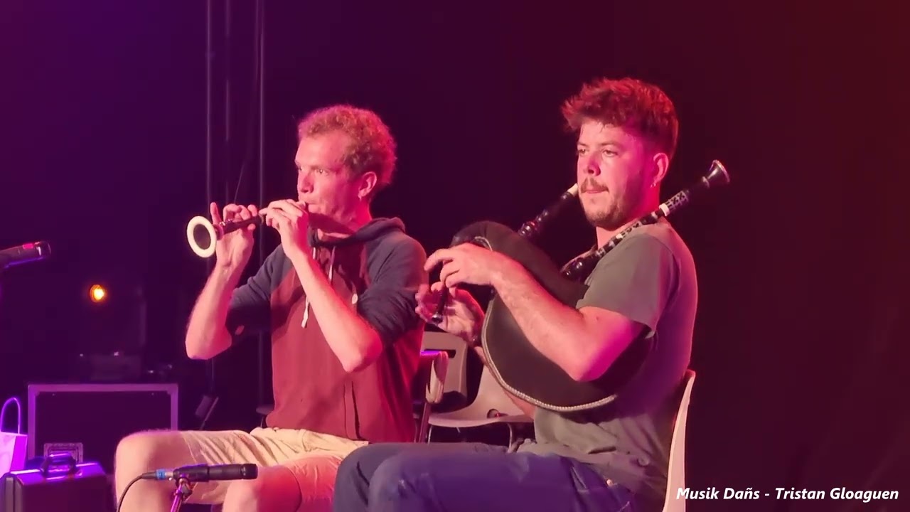 Gymnaska sonnée par Nicolas/Cosquer, vainqueurs de la plume de paon au Festival de Cornouaille 2024